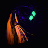 Orange / Blue- Super UV Snapper Rig - Circle Hooks Paternoster