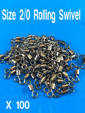 Rolling Swivels Size 2/0