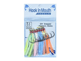 3 Packs of Snapper DIY 5/0 Hooks + FREE UV Torch