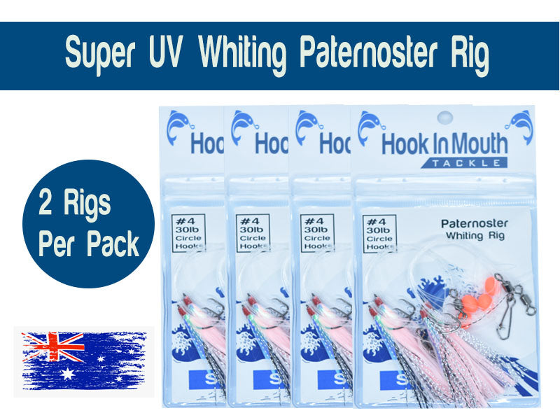 Orange / Blue- Super UV Snapper Rig - Circle Hooks Paternoster – Hook in  Mouth Tackle