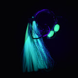 Lumo - Super UV Snapper Rig Size 5/0 Circle Hooks with Atomic Glow 60lb Paternoster