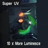 Super UV Yellow Paternoster Whiting Rig #4 Circle Hook on 30lb Leader