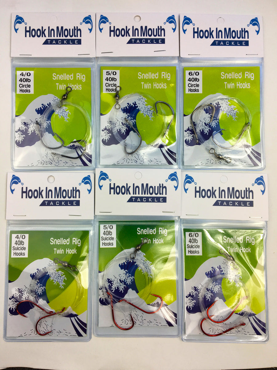 Snelled Rigs Snelled Rigs – Hook in Mouth Tackle