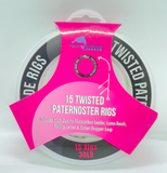 Twisted Paternoster Spool Rig X 15 Rigs