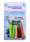 10 DIY Super UV Whiting Hooks Size #4 Circle