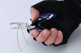 Hook in Mouth Tackle Stainless Steel Fishing Line Scissors Multifunctional Curved Fishing Plier