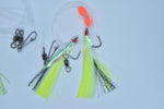 Super UV Yellow Paternoster Whiting Rig #4 Circle Hook on 30lb Leader