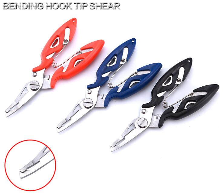 Fishing Line Scissors Non-deformable Hook Pick Pliers Stainless